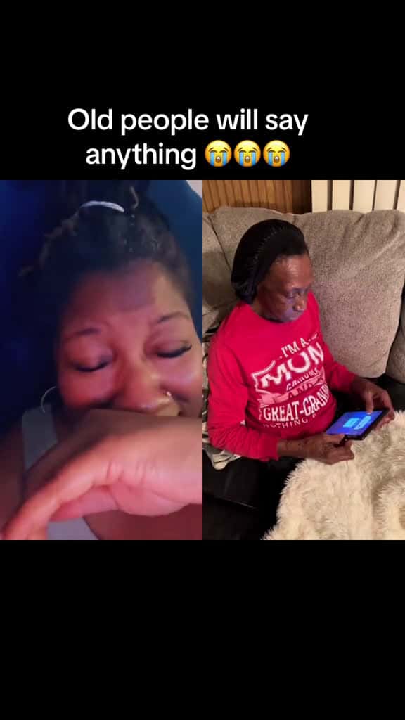 Cover for Old people will say anything 😂😂