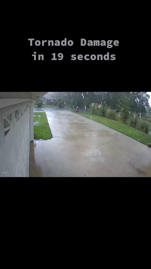 cover for Tornado roars past a house in Ocean Springs, MS — unreal weather footage 🌪️ #Tornado #OceanSprings #Mississippi #CrazyWeather #TornadoFootage
