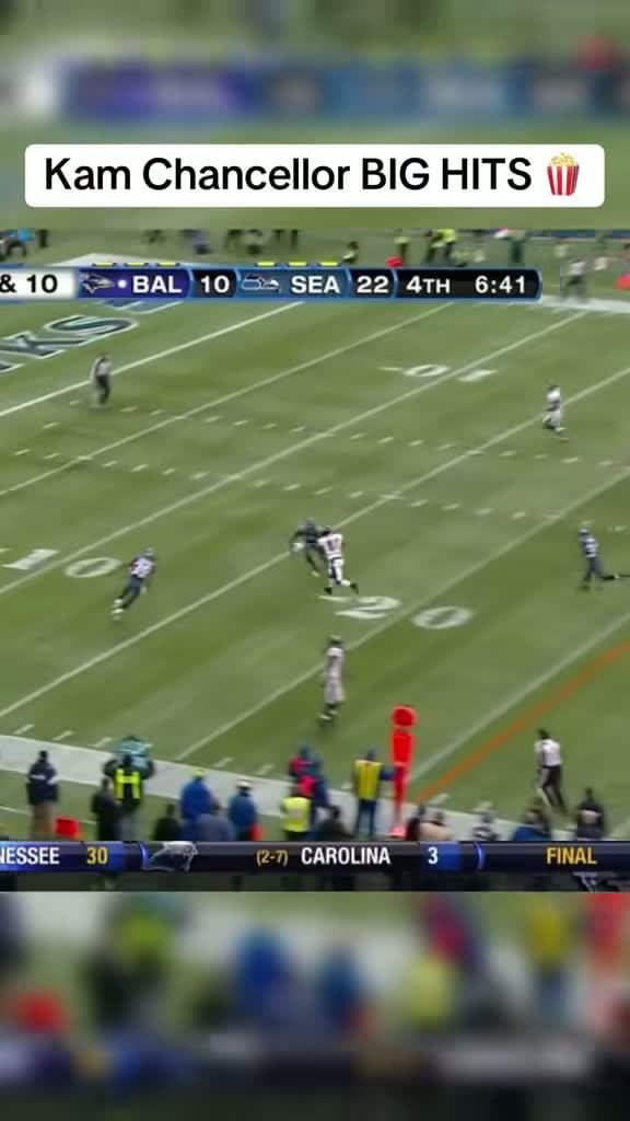 cover for Kam Chancellor's Most Unbelievable Hits! 🔥 #Seahawks #NFL #Football