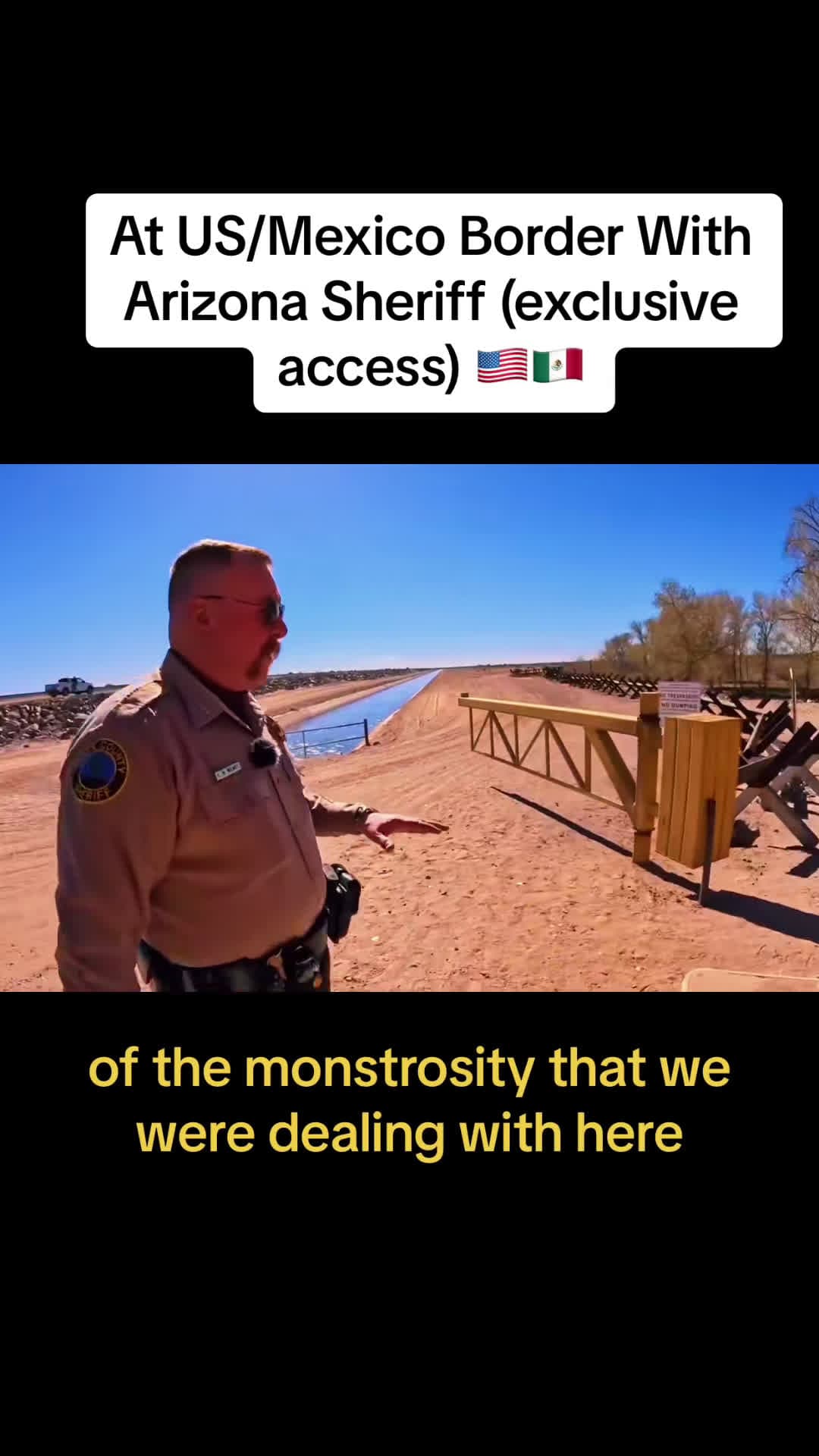 cover for #FirstVideoChallenge #borderpatrol #bordercrossing #bordercrisis