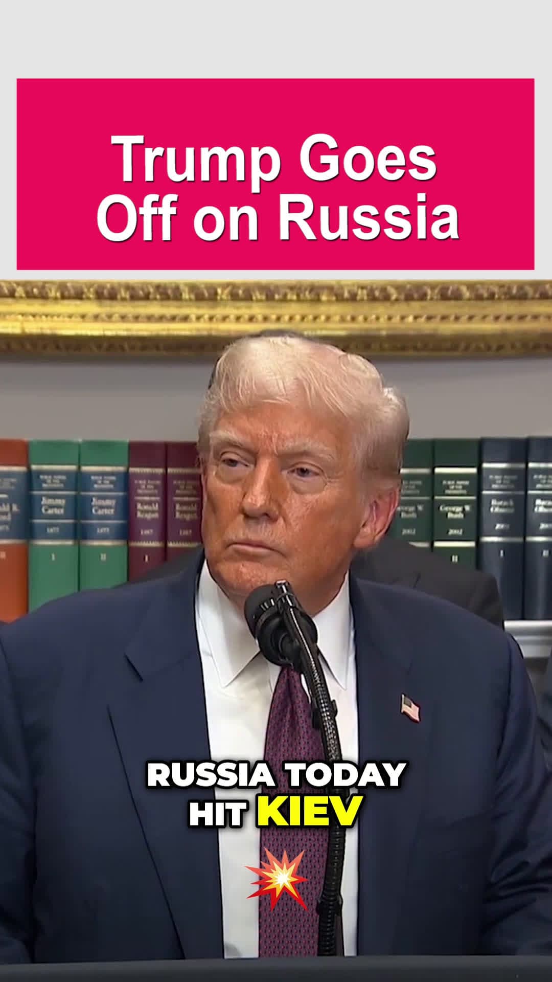 cover for Trump: “It’s Biden’s War… I’ll Try to End It” 😅🧢🤷‍♂️
