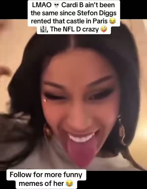 cover for Something changed in Cardi B after Stefon Diggs rented that Parisian castle 😂💀 #CardiBCastle #StefonDiggs #CelebrityGossip