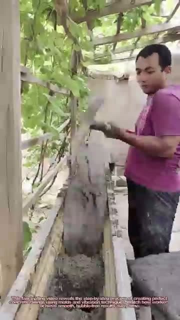 cover for ＂Perfect Concrete Railings! Watch How Pr