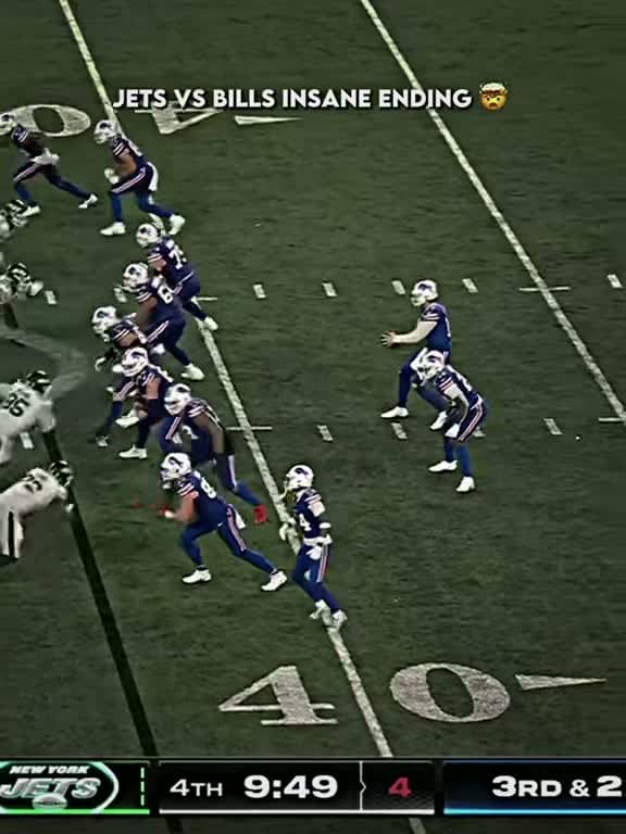 cover for Jets vs Bills wild finish you can't miss! 🤯 #NFL #MondayNightFootball #Jets #Bills