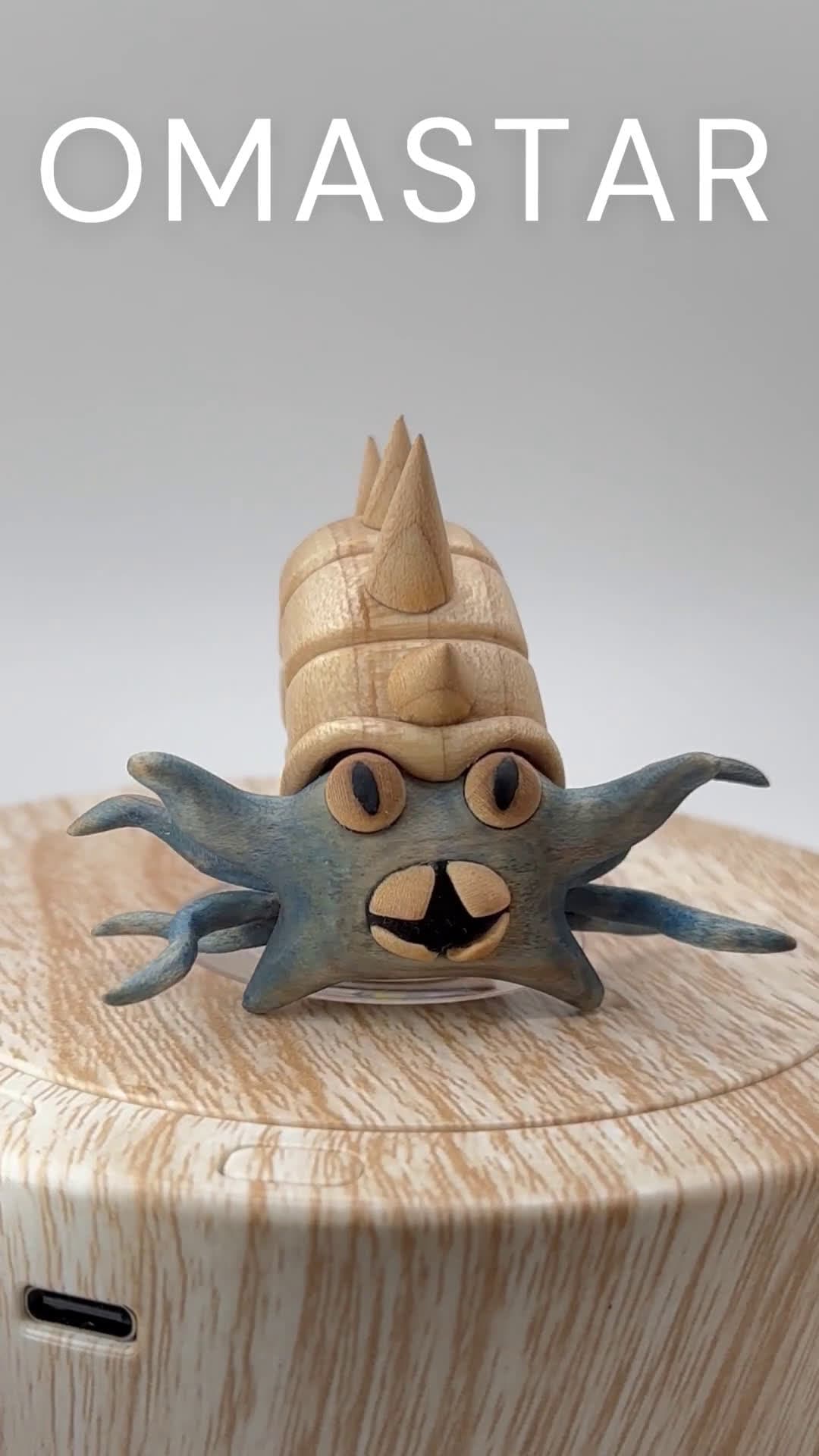 cover for Bow before the Wooden Lord Helix 👑🪵 The ultimate meme relic. #HelixFossil #MemeLegend #WoodenLord #AncientMemes