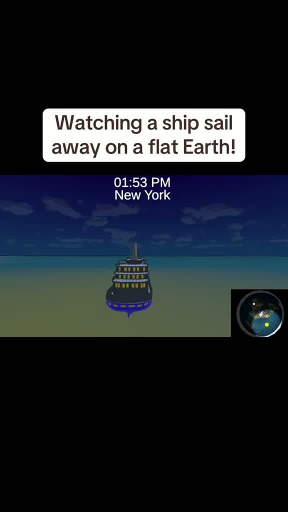 cover for Is this what you really meant? Watch closely! 🌍 #FlatEarth #EarthTruth #Conspiracy