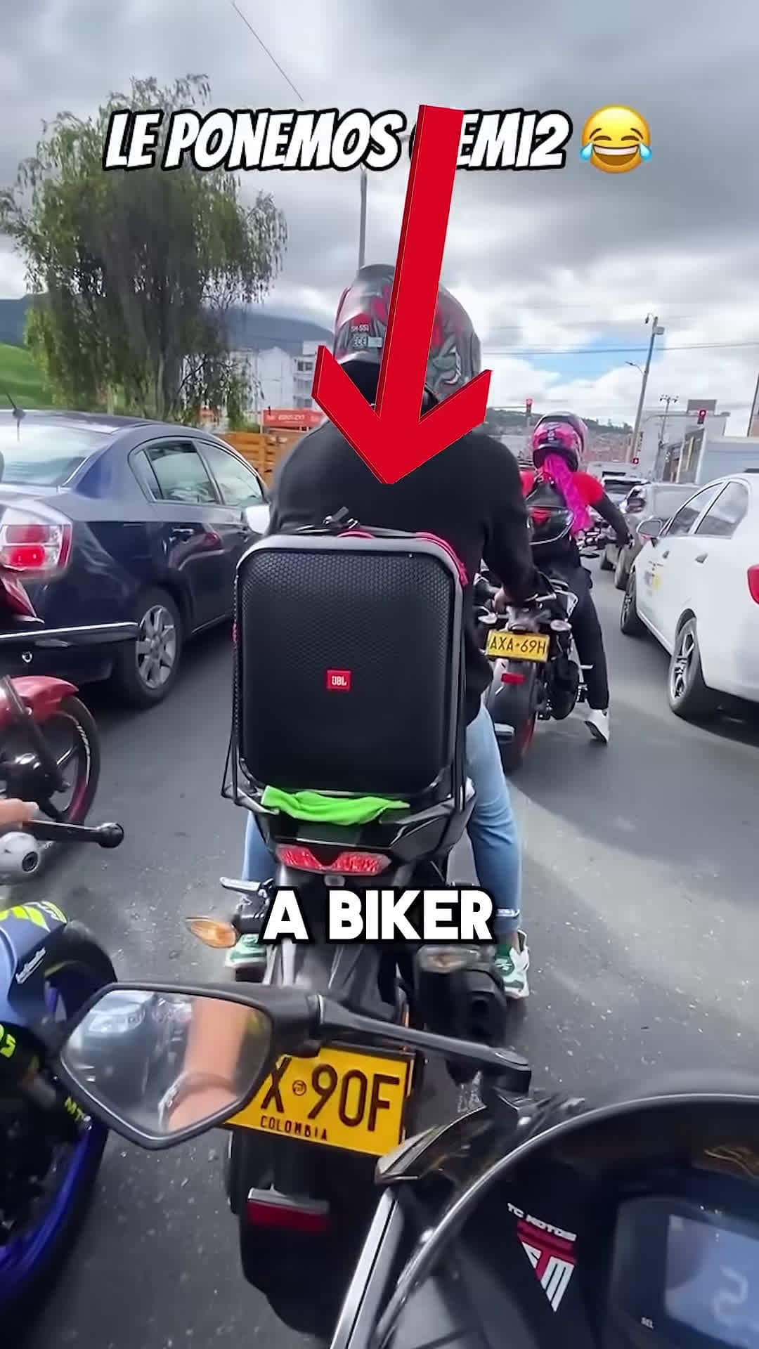 cover for This Guy Trapped This Biker but