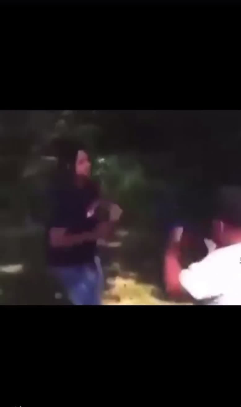cover for #FirstVideoChallenge big mac knocks lil mac out with back hand twist😂