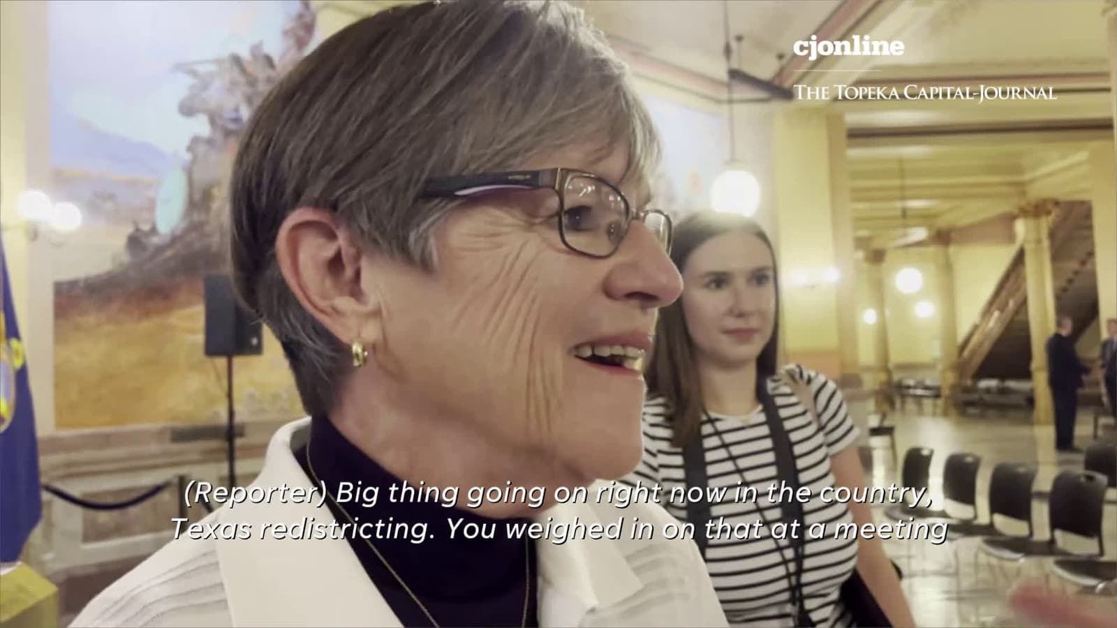 cover for Gov. Laura Kelly gives her thoughts on redistricting efforts across the nation
