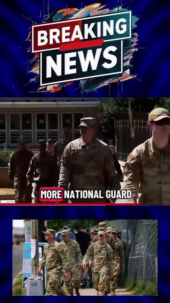 cover for West Virginia National Guard deployed to Washington, D.C. as federal measures to tackle crime and homelessness tighten security. What’s next for the capital? 👀🇺🇸 #DC #NationalGuard #BreakingNews #WashingtonDC