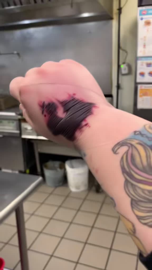 cover for Ink sac update while at work 😂 #tattoo #tattoolife #update #foryou #workvibes