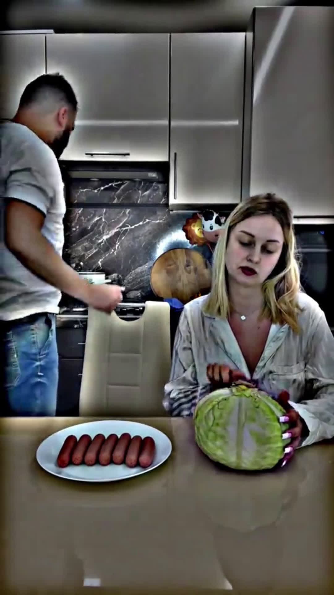 cover for My boyfriend didn't expect it #coupl #husbandwife #funny #comedy #jenikafamily  Couple in tiktok funny videos#jenikafamily #comedy #funny #husbandwife #coupl #foruyou 