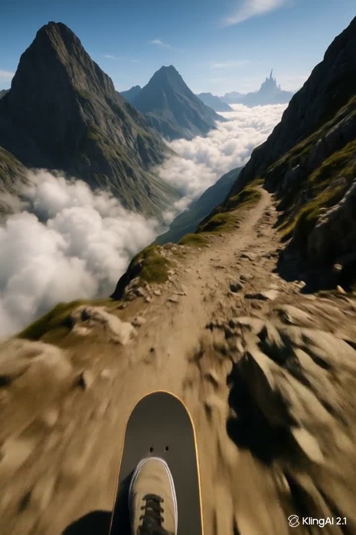 cover for Hoverboard downhill chaos — a wild ride you won’t believe! 😱 #Hoverboard #Downhill #EpicRide #Adrenaline