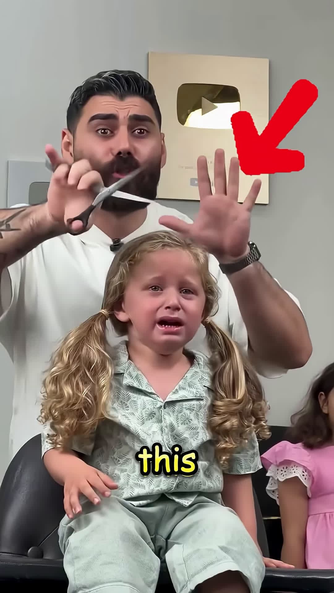 cover for A KindHearted Barber Made a Crying Child Smile Like This