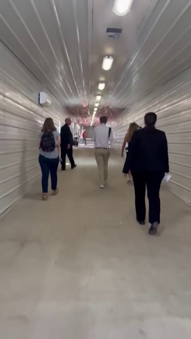 cover for See what it will be like to walk from ILM's temporary curbfront to the terminal