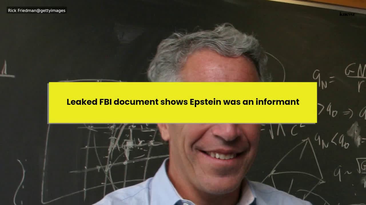 cover for Jeffrey Epstein was secretly working with the U.S. government. The late tycoon and predator, who died in jail at 66 in 2019 while awaiting trial on trafficking charges, was “more than just protected – he was a puppet, informant...