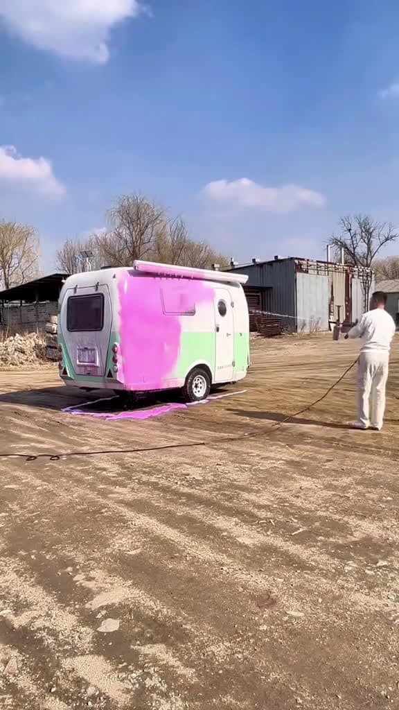 cover for campinglife foryou fyp tricycle immersive carvideos minicar outdoor glamping electriccar c 45854 #trendingscoopz