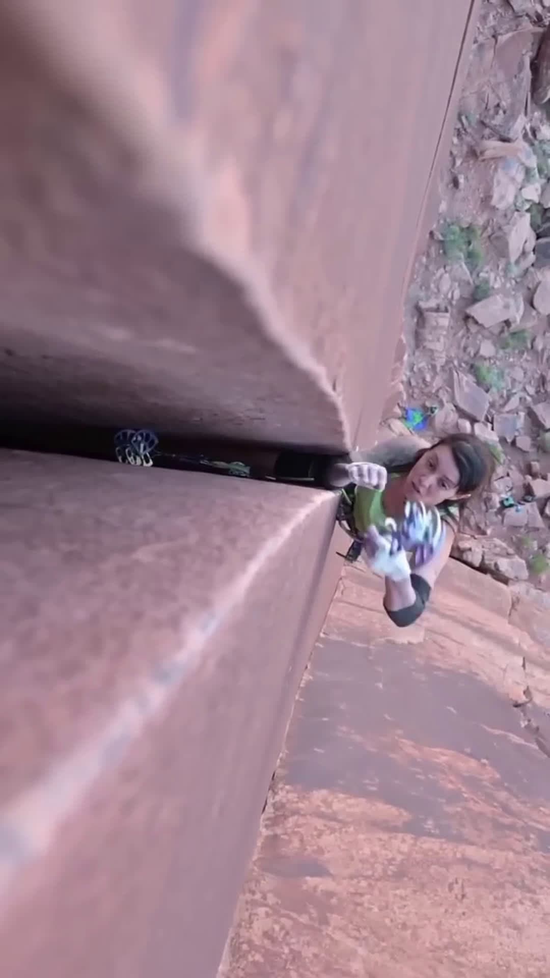 cover for Witness the fitness! USA stone! Follow for more #rockclimbing