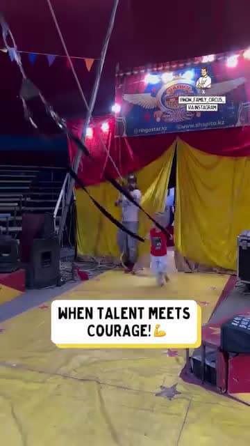 cover for When talent meets courage 💪😎