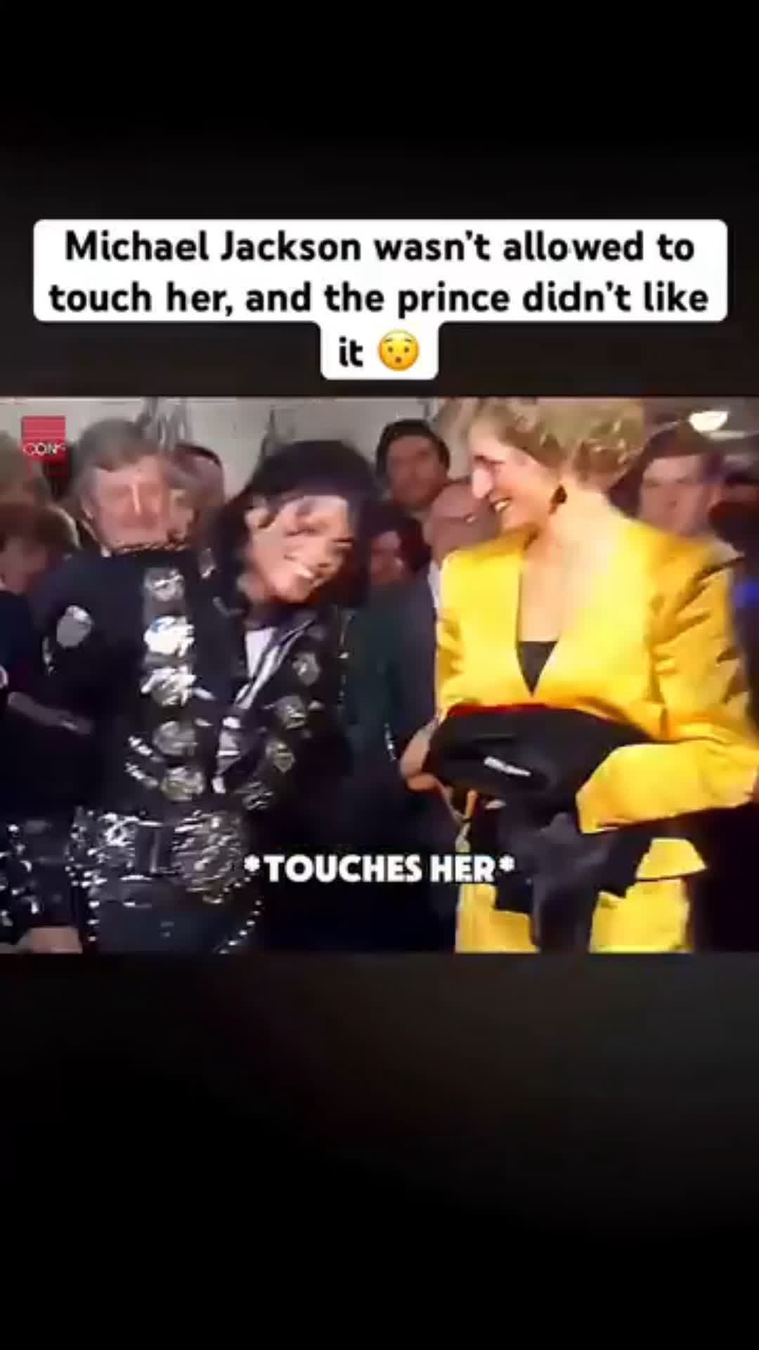 cover for MICHAEL JACKSON AND PRINCESS DIANA MEET FOR THE FIRST TIME | PRINCE CHARLES DIDNT LIKE THAT