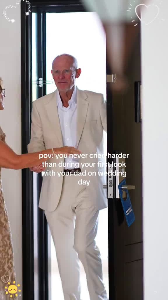 cover for First look with dad. wedding Love dad daughter firstlook fyp 86591 #shortvideosscoopz