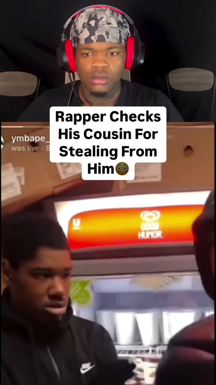 cover for #UnpopularOpinion Rapper Checks His Cousin For Stealing From Him #scoopz