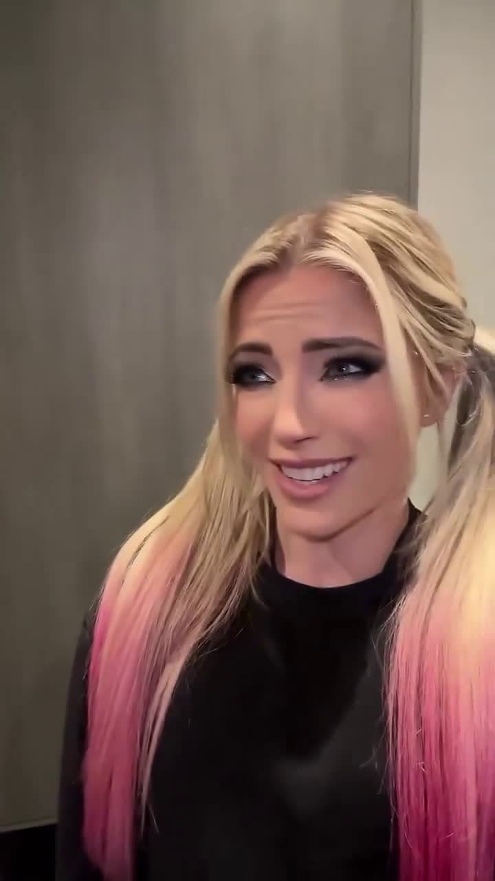 cover for Twinsies in style: Charlotte Flair & Alexa Bliss debut matching hairstyles 👑✨ #CharlotteFlair #AlexaBliss #WWE #HairGoals