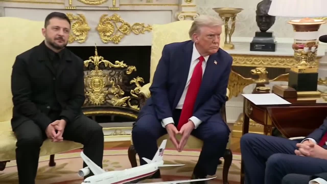 cover for Trump meets with Zelenskyy, says he 'doesn't think there'd be a ceasefire' in Russia-Ukraine war