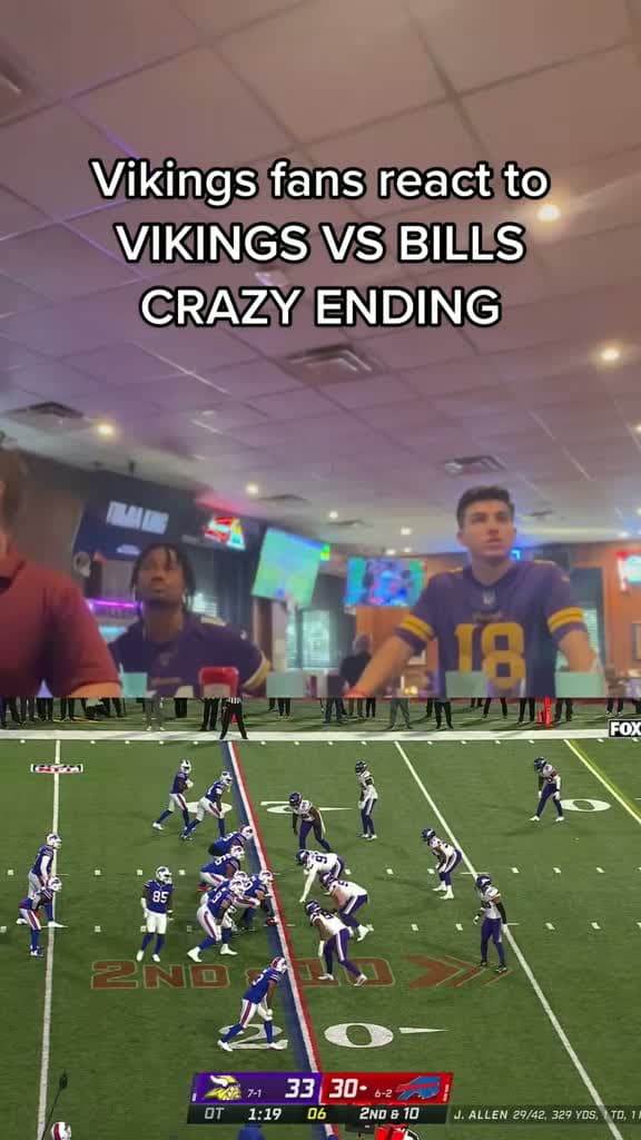 cover for Did this just become the BEST GAME EVER? 🤯 #MinnesotaVikings #BuffaloBills #GameWinner