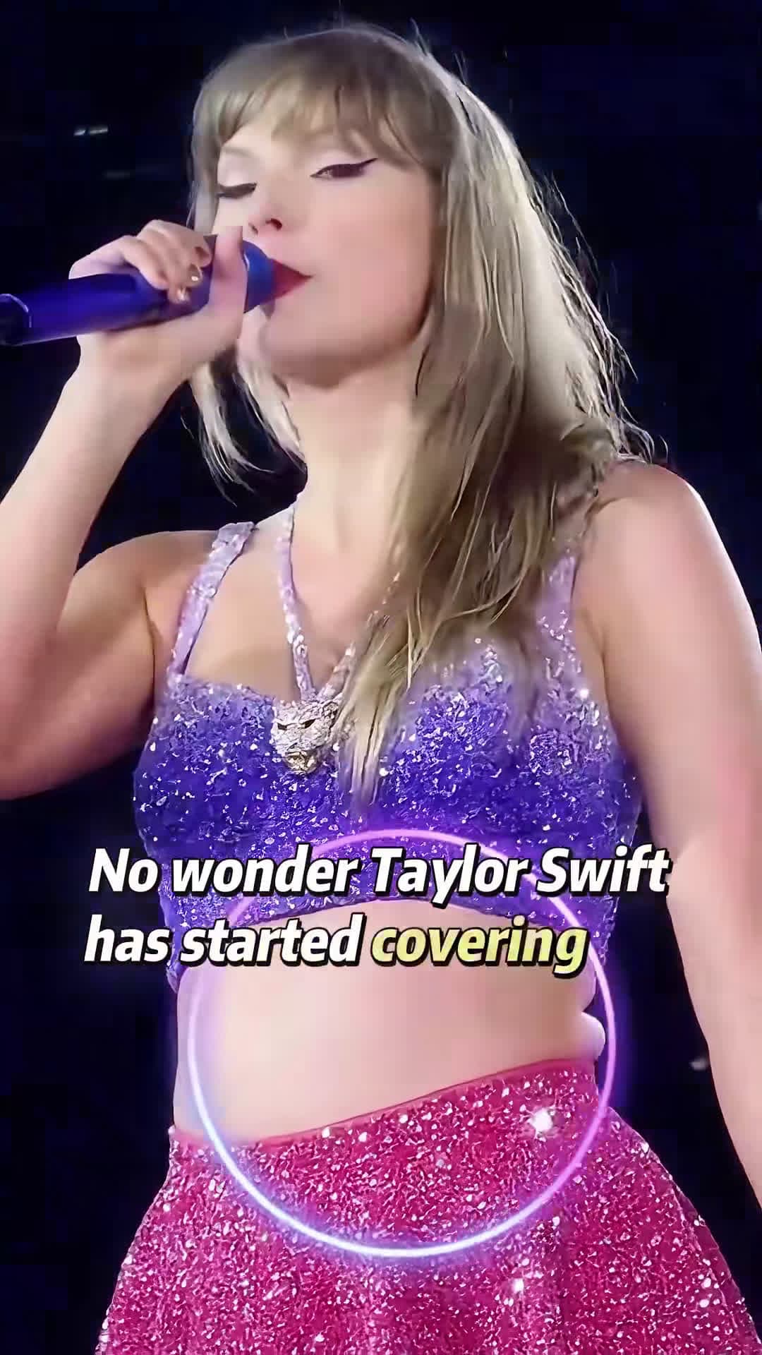 cover for #CaughtOnCamera No wonder Taylor Swift has started covering her abdomen 