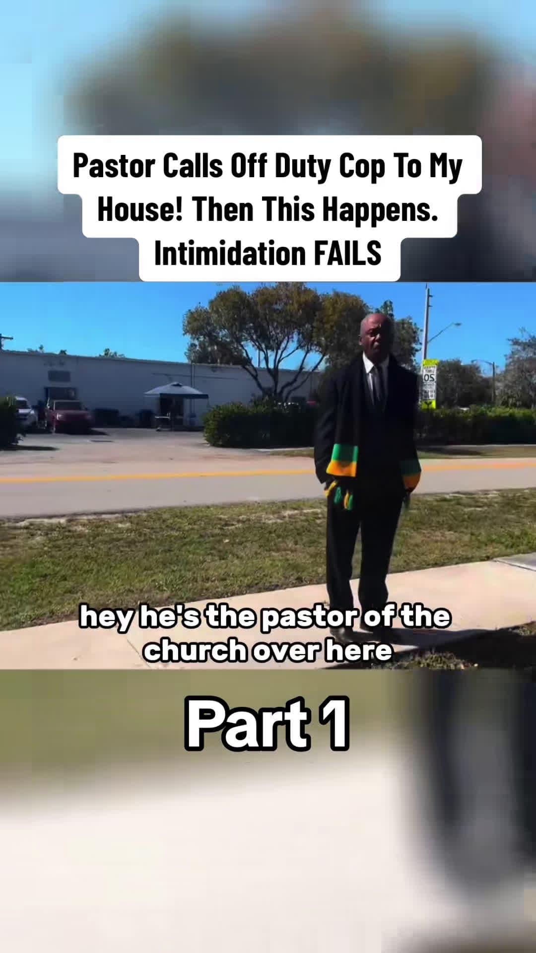 cover for #CaughtOnCamera Pastor Calls Off Duty Cop To My House! Then This Happens. I...