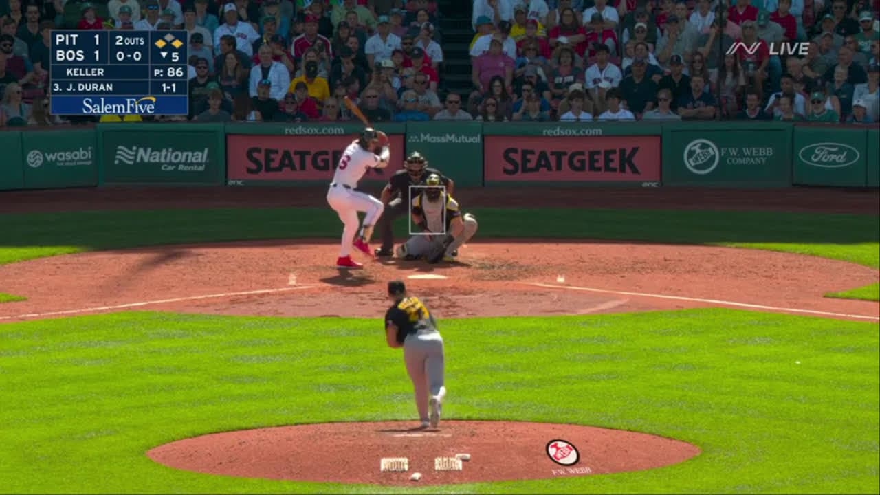 cover for Jarren Duran electrifies with a stunning inside-the-park home run! ⚡️🔥 #MLB #InsideThePark #HomeRun