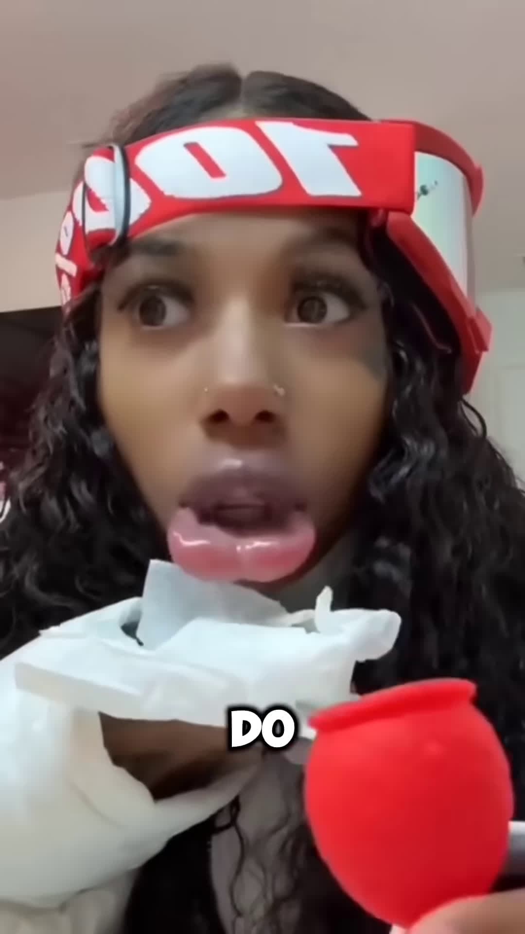 cover for Never Try This Viral Lip Trend