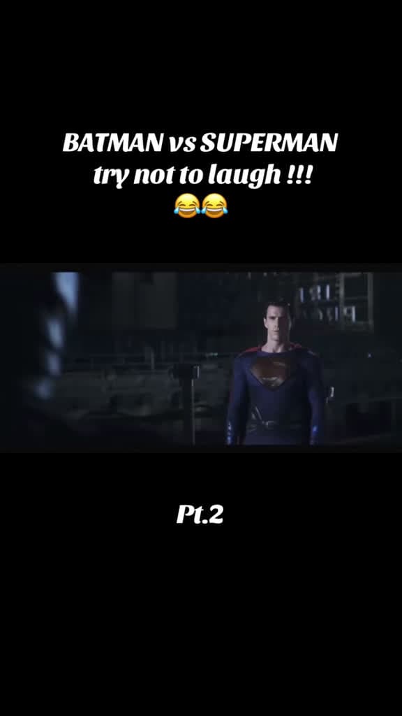 cover for Batman vs Superman: Try Not to Laugh Challenge 😂 Can you keep a straight face? #Batman #Superman #Funny #Meme #TryNotToLaugh