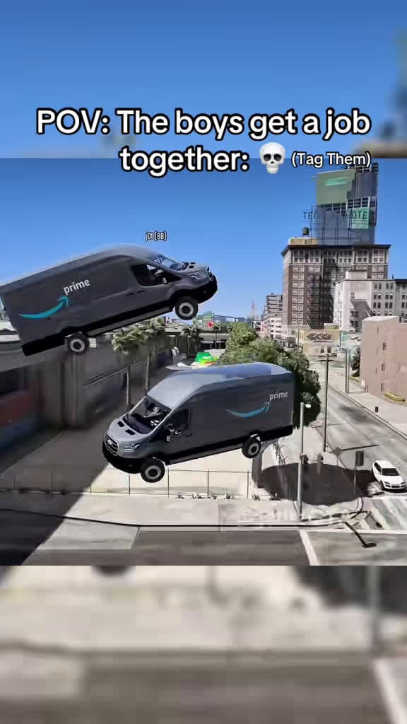 cover for When the squad lands their dream job! 🔥🚗 #GTA5 #StuntTrio #Gaming #EpicMoments