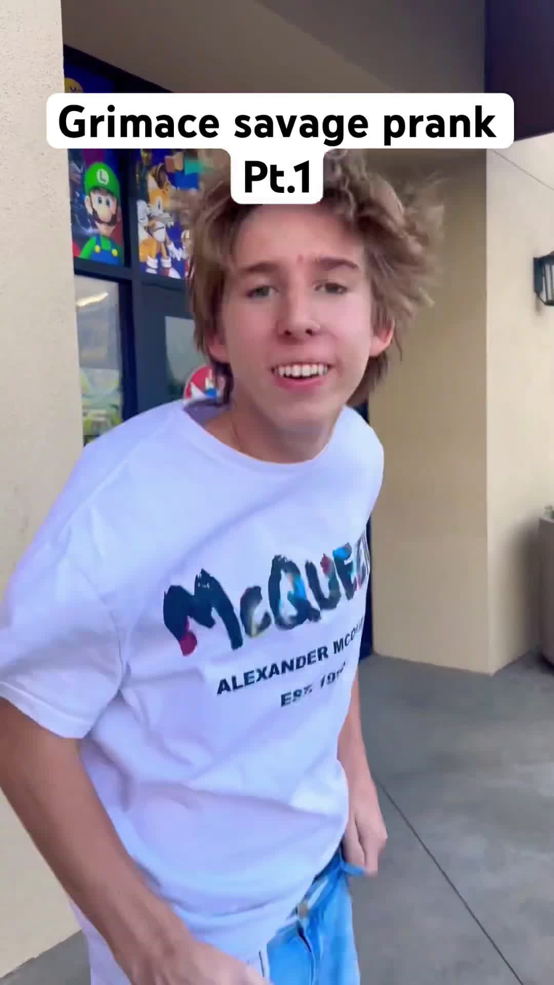 cover for Savage Grimace prank gone wrong