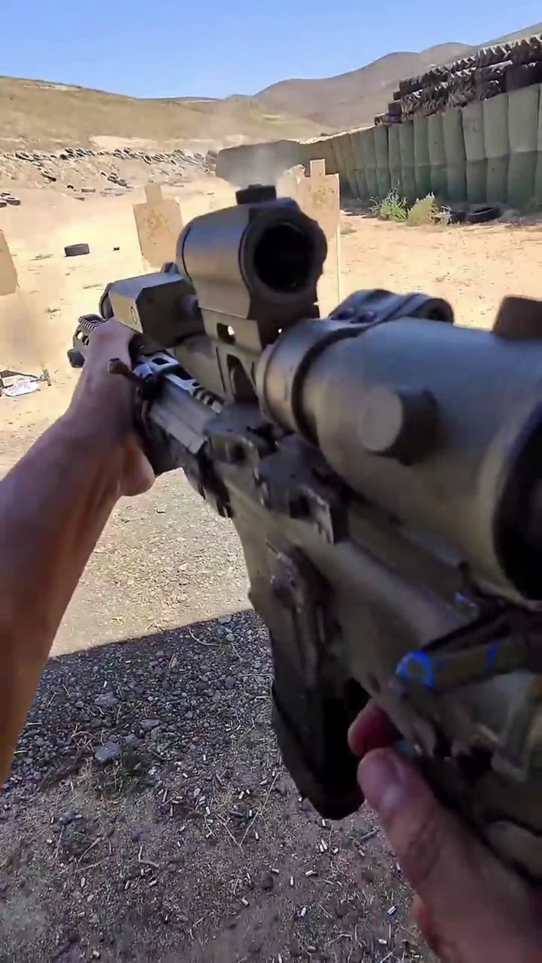cover for Trying to get back on the rifle #rangeday #ar15 #556 #shootingrange #oakleymeta