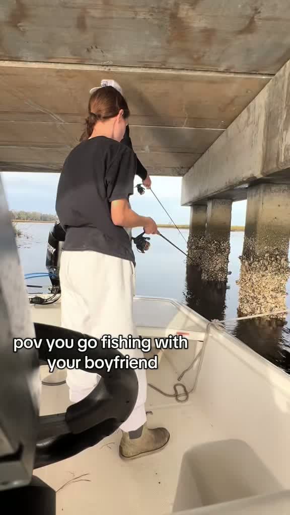 cover for Caught the biggest fish of the day! 🎣💁‍♀️ #fishing #bigcatch