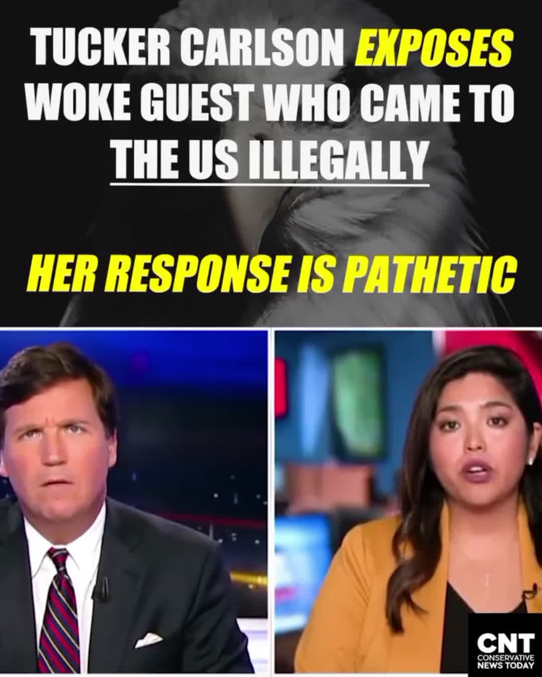 cover for Tucker Carlson EXPOSES woke Democrat's damning secret live on air......#trump2024 #news #florida #trumprally #conservativenews #fypシ #fyp #conservative #trump #politics #republican #fypシ゚viral #trending #viralvideo #viral 