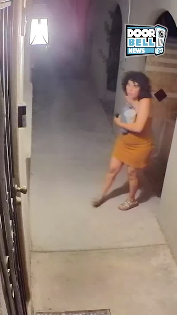 cover for 4am knock at the door - who's there? 👀 #doorbellcam #4am #homesecurity #neighbors
