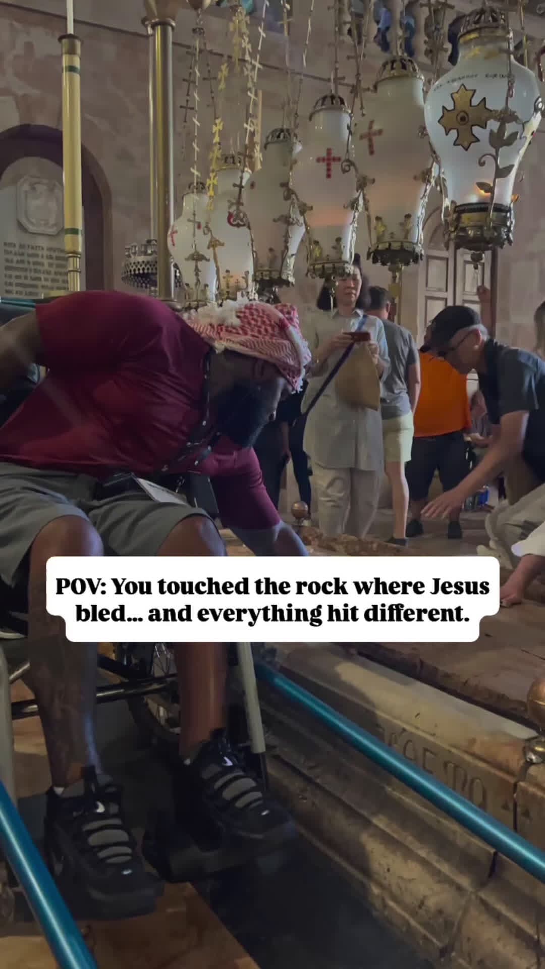 cover for What a power for moment experience. #jesus #pwoerful #rock #bled #hoping #miracle #fyp #viral #scoopz 