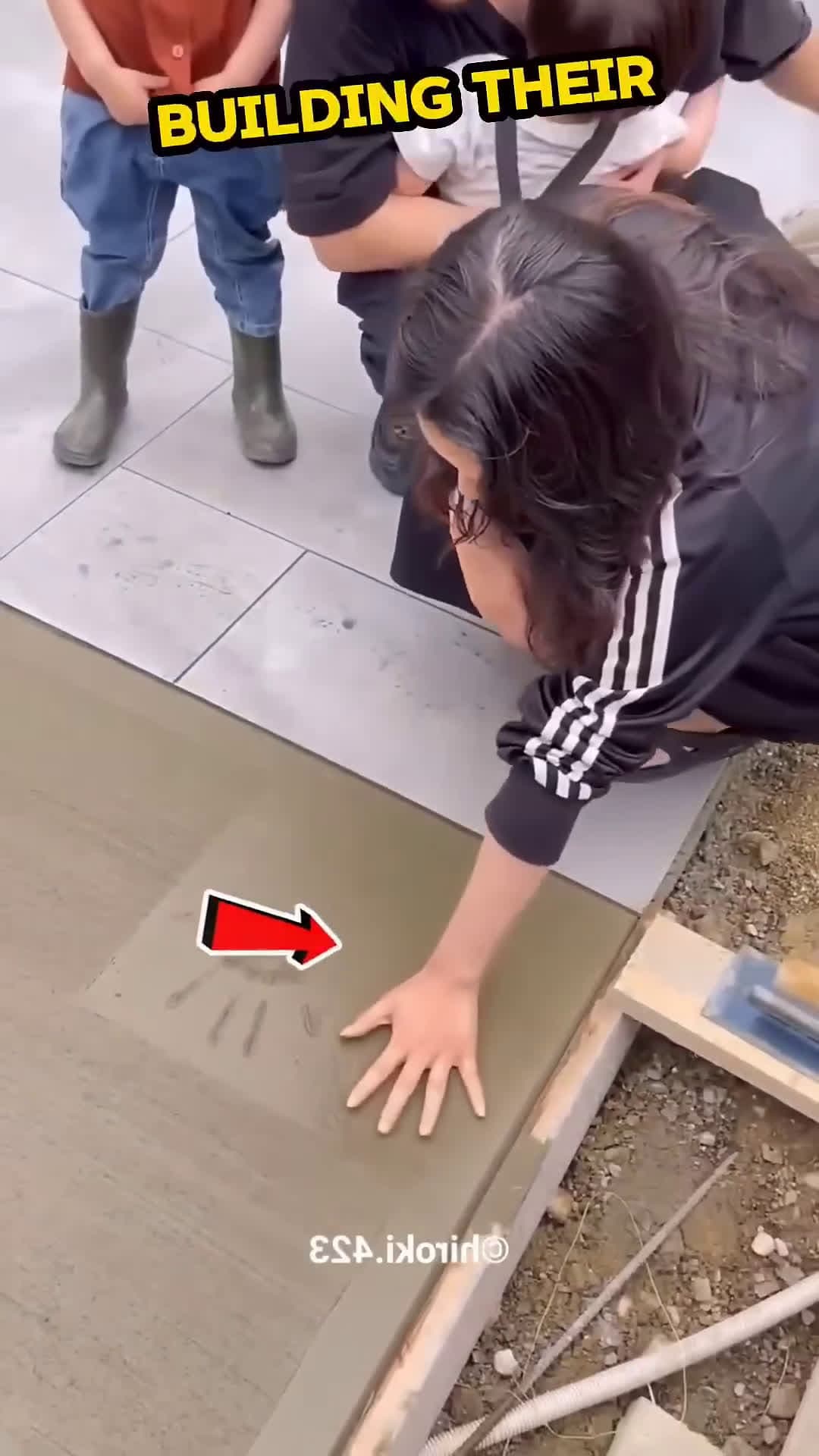 cover for A Home Built with Love and Handprints......