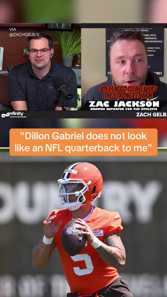 cover for Cleveland Browns QB Drama: Dillon Gabriel Insights