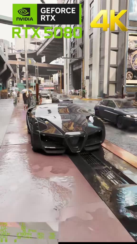 cover for Cyberpunk 2077 looks INSANE on RTX 5080 🔥 Ultra 4K Path Tracing! #cyberpunk2077 #pcgaming #rtx5080 #4kgaming