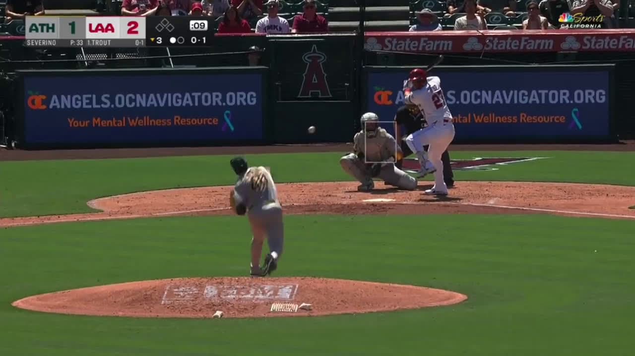 cover for Dallas Braden snags a Mike Trout foul ball and the booth loses it! ⚾🔥 #MikeTrout #MLB #EpicCatch #BaseballMoments