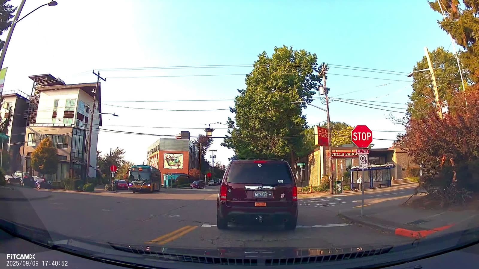 cover for Second driver caught going the wrong way through an intersection in just 5 minutes! 😳 #CrazyDrivers #WrongWay #TrafficFails