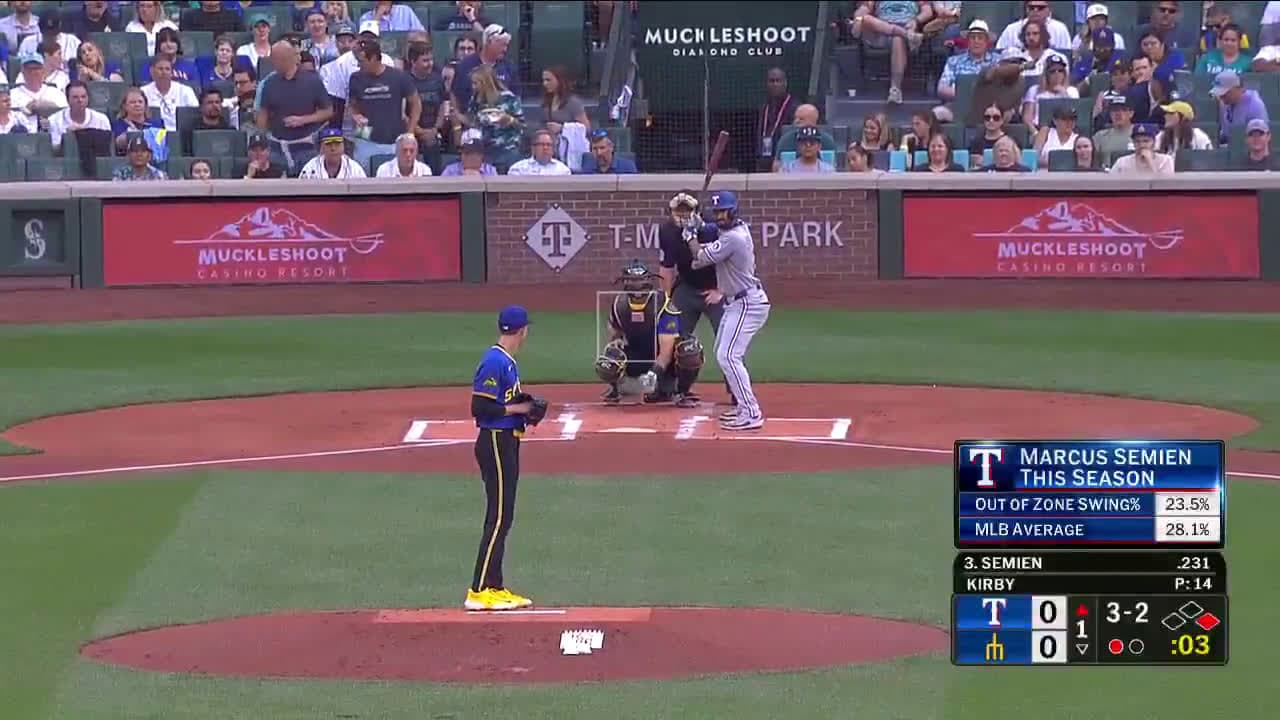 cover for Eugenio Suarez pulls off a slick 5-4-3 double play in his Mariners return! ⚾️🔥 #Mariners #MLB #Baseball