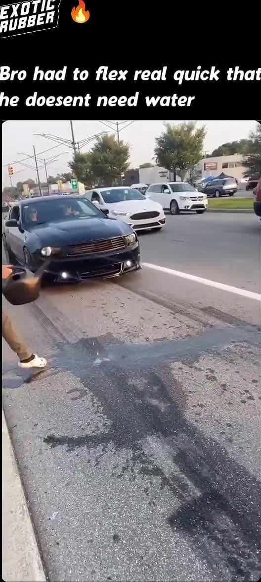 cover for Mustang Had to Flex with a Burnout‼️‼️