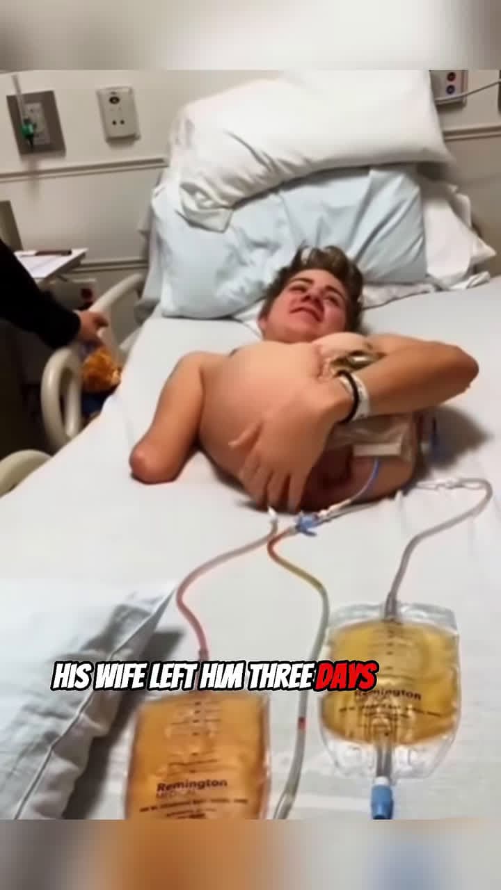 cover for #FirstVideoChallenge His wife left him three dayq after he was amputated, but five years later, she will regret it. #amputee