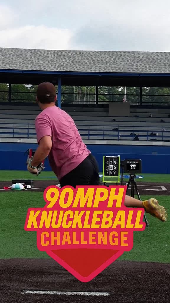 cover for Can I Throw A 90MPH Knuckleball?! #baseball #knuckleball #60eraguy #worldrecord #attempt #90mph #100mph #elite #d1 #goals #TikTokBaseballCampaign #mlb created by 60eraguy with 60eraguy’s original sound - 60eraguy
